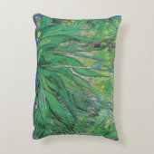 ヴィンテージフローラバンゴッホアイリス アクセントクッション (裏面(縦))