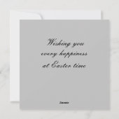 ヴィンテージフローラバーズフラットホリデーカード シーズンカード (裏面)