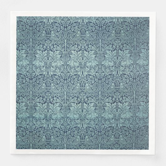 ヴィンテージフローラバードウィリアムモリスブレラビット (正面)