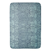 ヴィンテージフローラバードウィリアムモリスブレラビット バスマット (正面縦)