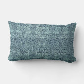 ヴィンテージフローラバードウィリアムモリスブレラビット ランバークッション (裏面)