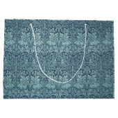 ヴィンテージフローラバードウィリアムモリスブレラビット ラージペーパーバッグ (裏面)