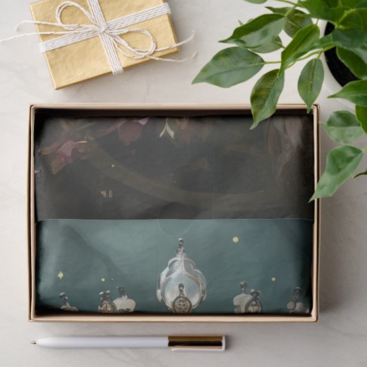 ヴィンテージフローラバードスターリングクイーンデクページ 薄葉紙 (ギフト)