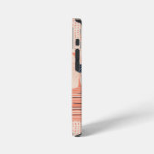 ヴィンテージフローラパッチワークパターン – パステル(7) iPhoneケース (左側面)