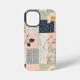 ヴィンテージフローラパッチワークパターン – Pastel (5) iPhone 12 Miniケース