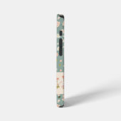 ヴィンテージフローラパッチワークパターン – Pastel (6) iPhoneケース (左側面)