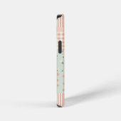 ヴィンテージフローラパッチワークパターン – Pastel (6) iPhoneケース (右側面)