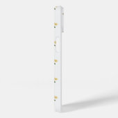 ヴィンテージフローラパーソナライズされたモノグラム Case-Mate iPhoneケース (裏面 / 右)