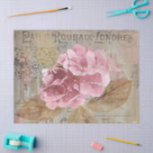 ヴィンテージフローラパーティー任意の目的組織 薄葉紙 (クラフト)