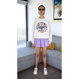 ヴィンテージフローラビブ – 未来は明るい！ Tシャツ