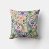 ヴィンテージフローラピックボールデザイン クッション (裏面)