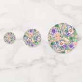 ヴィンテージフローラピックボールデザイン コンフェッティ (裏面)