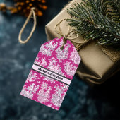 ヴィンテージフローラピンカマゼンタトイレデジュイミモノグラム ギフトタグ