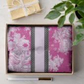 ヴィンテージフローラピンカマゼンタトイレデジュイミモノグラム 薄葉紙 (ギフト)