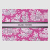 ヴィンテージフローラピンカマゼンタトイレデジュイミモノグラム 薄葉紙 (正面)