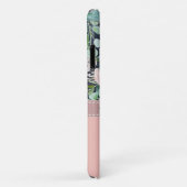 ヴィンテージフローラピンクローズモノグラム名 Case-Mate iPhoneケース (裏面/右)