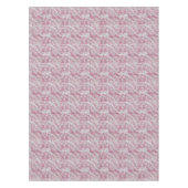 ヴィンテージフローラピンク白い花ジョン・ヘンリー・デアル テーブルクロス (正面)