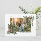 ヴィンテージフローラピースフォトカード シーズンカード (スタンド正面)