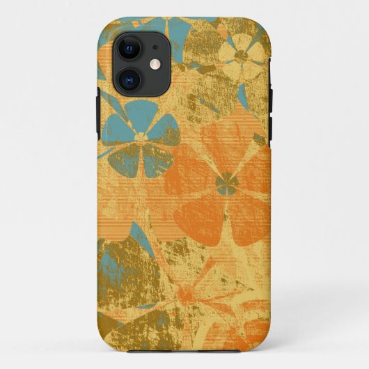 ヴィンテージフローラファッション Case-Mate iPhoneケース (裏面)