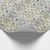 ヴィンテージフローラフラワーズウィリアムモリスデイジーラッピ ラッピングペーパー (角)