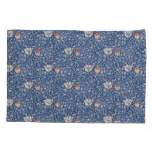 ヴィンテージフローラフラワーズウィリアムモリスメドウェイ 枕カバー (裏面-左)