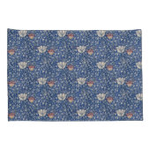 ヴィンテージフローラフラワーズウィリアムモリスメドウェイ 枕カバー (裏面-右)