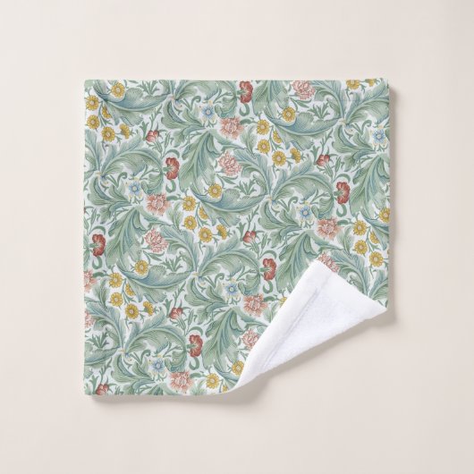 ヴィンテージフローラフラワーズウィリアムモリスレスター バスタオルセット (ウォッシュタオル)