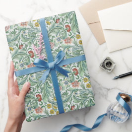 ヴィンテージフローラフラワーズウィリアムモリスレスター ラッピングペーパー