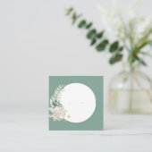 ヴィンテージフローラフレームスタッドイヤリングディスプレイカード 予約カード (スタンド正面)