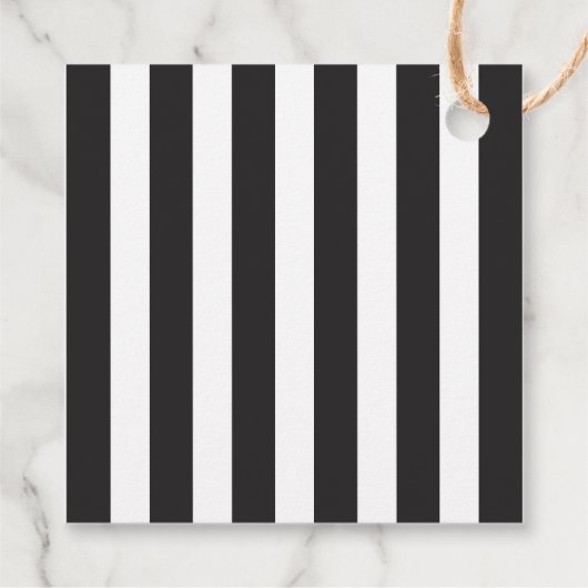 ヴィンテージフローラフレームハローウィンパーティ フェイバータグ (裏面)