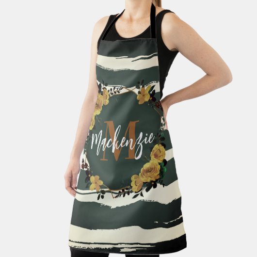 ヴィンテージフローラフレーム エプロン (インサイチュ)