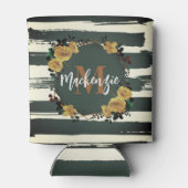 ヴィンテージフローラフレーム 缶クーラー (裏面)