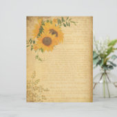 ヴィンテージフローラブックページスクラップブック紙 (スタンド正面)