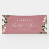 ヴィンテージフローラブライダルシャワーバナー 横断幕 (横)