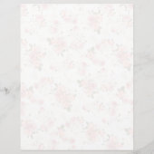 ヴィンテージフローラブライダルシャワーレシピカード (裏面)