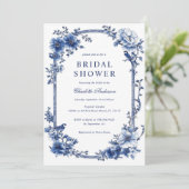 ヴィンテージフローラブライダルシャワー 招待状 (スタンド正面)