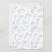 ヴィンテージフローラブライダルシャワー 招待状 (裏面)