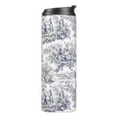 ヴィンテージフローラブラックトイレデジュイミモノグラム タンブラー (回転左)