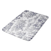 ヴィンテージフローラブラックトイレデジュイミモノグラム バスマット (アングル)