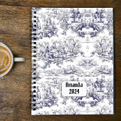 ヴィンテージフローラブラックトイレデジュイミモノグラム プランナー手帳