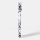 ヴィンテージフローラブラックトイレデジュイミモノグラム Case-Mate iPhoneケース (裏面 / 右)