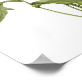 ヴィンテージフローラブランケットフラワーサンフラワーバイルドゥート ポスター (角)