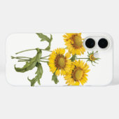 ヴィンテージフローラブランケットフラワーサンフラワーバイルドゥート Case-Mate iPhoneケース (裏面 (横))