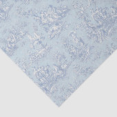 ヴィンテージフローラブルーグレートイレドゥジュイ 薄葉紙 (詳細)