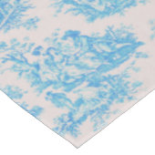 ヴィンテージフローラブルーターコイズトイルジュイ テーブルクロス (アングル)