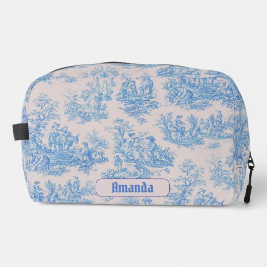 ヴィンテージフローラブルーターコイズトイレジョイモノグラム ドップキット (正面)