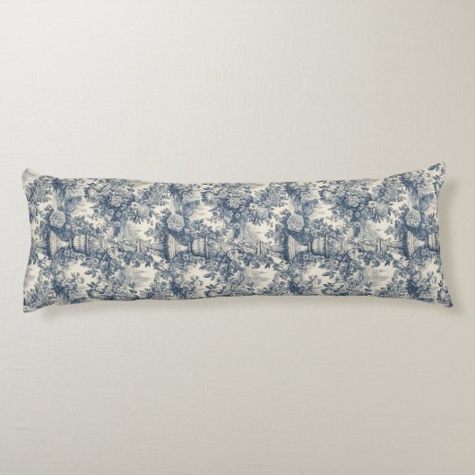 ヴィンテージフローラブルートイレデジュイ ボディピロー (裏面)