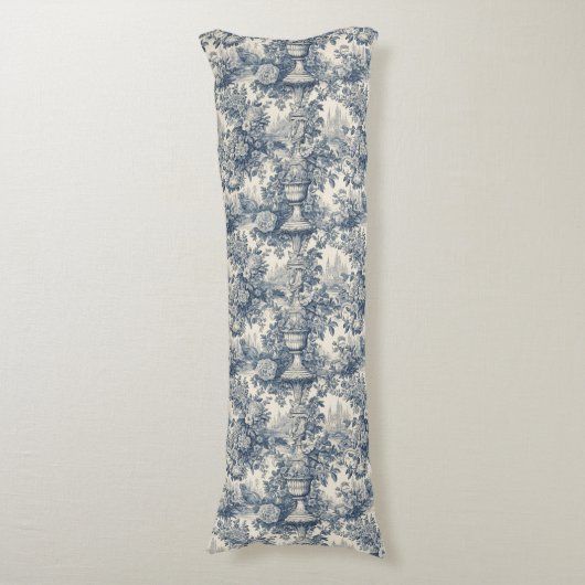 ヴィンテージフローラブルートイレデジュイ ボディピロー (正面縦)