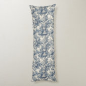 ヴィンテージフローラブルートイレデジュイ ボディピロー (裏面 (縦))