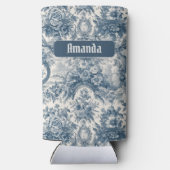 ヴィンテージフローラブルートワールデジュエモノグラム スリム缶クーラー (裏面)